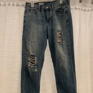 Sexy boyfriend gap jeans
